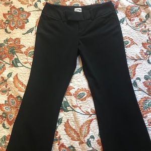 Merona Black Stretch Extensible Dress Pants